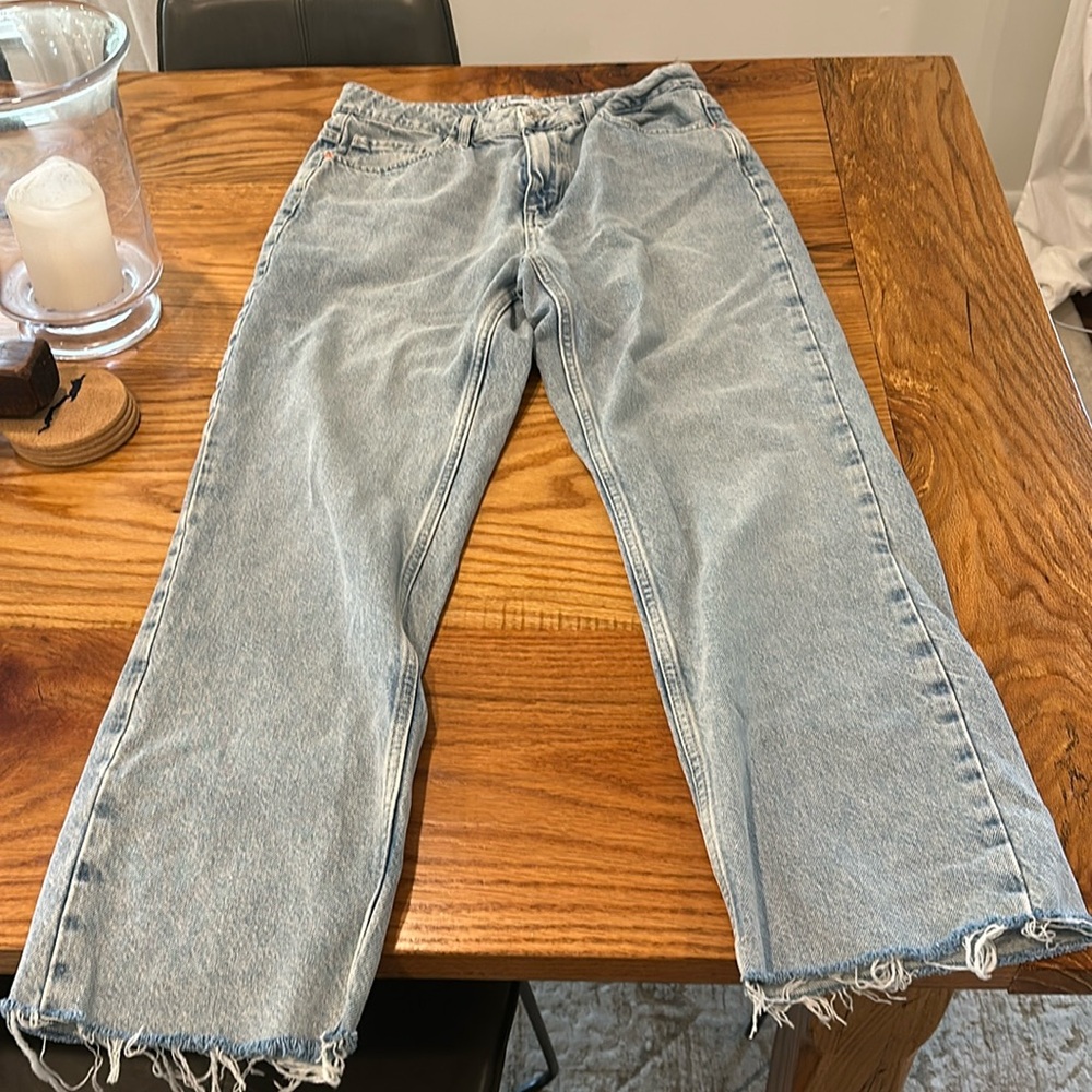 Zara straight leg denim
